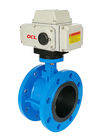 Al Alloy DC24V Electric Flanged Butterfly Valve with CSA / CE / UL