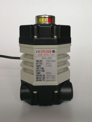 CSA Super tork miniatür DC/AC 18Nm elektrikli aktüatör