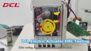 DCL Elektrikli Aktüatör EMC Testi